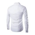 Mens Dress Shirts Vintage Clothes Personality Oblique Button Irregular Long Sleeve Business Shirt Male Casual Slim Blusas Tops. 