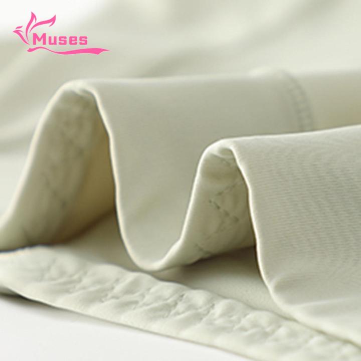 Muses%20Mall%20Seamless%20Safety%20Underwear%20Safety%20Panties%20Men%20Ice%20Silk%20Seamless%20Solid%20Color%20Mid-rise%20Thin%20Bottoming%20Shorts%20Smooth%20Fabric%20Underwear%20-%20Image%203
