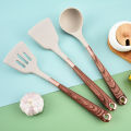 Spatula set nordic stir-fry spatula silicone spatula stir-fry spoon soup spoon kitchen kitchenware supplies household encyclopedia.