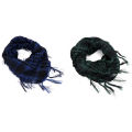 Arabian Desert Scarf Soft Tactical Scarf Men Ladies Military Turban Lightweight Plaid Fringed Outdoor Arafat Unisex Scarves.