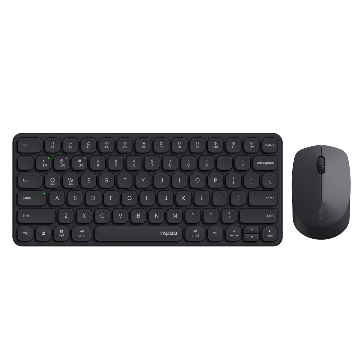 Rapoo 9010M Multi-Device Keyboard and Mouse Combo 2.4G/Bluetooth 5.0/4.0 Wireless Bluetooth Keyboard Mouse Set Support 4 Devices