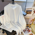 Summer New Chiffon Sun Protection Shirt Women's Korean Style Loose Mid-Length UV Protection Outerwear Thin Open.