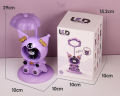 Kawaii Kuromi My Melody Folding Eye Protection Table Lamp Anime Sanrio Girly Heart Cute Bedroom Bedside Night Light Cartoon lamp. 
