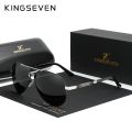 KINGSEVEN NEW Fashion Men's Aluminum Sunglasses Polarized Fishing Driving Sun glasses Brand Men UV400 Photochromism Lens Male. 
