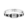 Custom Photo Text Name Men Bracelet Stainless Steel Men Bracelet Personalized Jewelry Gift for your Boyfriend Husband Father. 