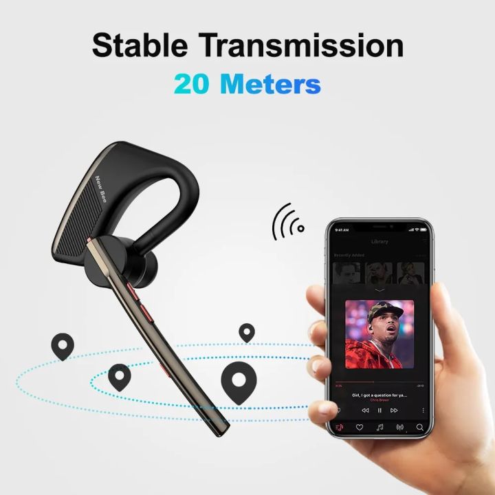 New%20Bee%20M50%20Wireless%20Bluetooth%20Headset%205.2%20Earphones%20Headphone%20with%20Dual%20Mic%20Hands-free%20Earbuds%20CVC8.0%20Noise%20Cancelling%20Earpiece%20-%20Image%204
