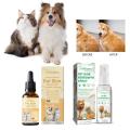 Cat Hair Regrowth Liquid Dog Hair Loss Treatment Promote Cat Hair Growth Pet Skin Repair Relieve Itching Pet Skin Repair Essence.