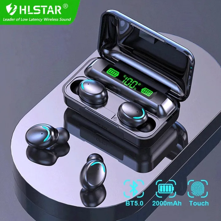 HLstar%C2%AE%20F9-5%20Air%20buds%20TWS%20Wireless%20Earbuds%20Bluetooth%20Headphones%20Digital%20Display%201000Mah%20Charge%20Box%20Bluetooth%20Earphones%20Wireless%20Airpods%20With%20Microphone%20For%20Mobile%20-%20Image%202