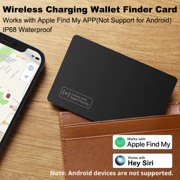 Wireless%20Charging%20Item%20Locator%20for%20Wallet%20(Charger%20Excluded),%20IP68%20Waterproof%20%20Wallet%20Tracker%20Card,%20Item%20Tracker%20for%20Wallet,%20Works%20with%20Apple%20Find%20My%20(iOS),%20not%20for%20Android%20-%20Image%202