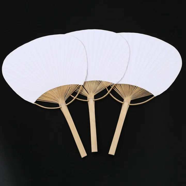 60%20pcs/lot%20wedding%20White%20Paddle%20Fan%20for%20wedding%20decoration%20-%20Image%202