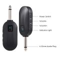 Professional UHF Wireless Microphone System Handheld Cordless Microphone Receiver Rechargeable Mic 16 Channels for Video Live.