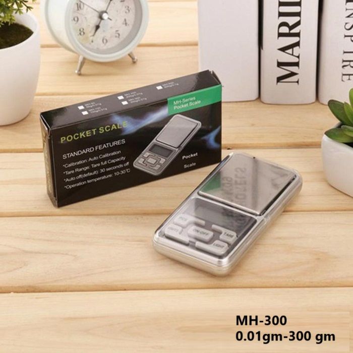 Digital Professional Mini Pocket Scale 0.1g to 300g