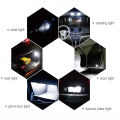 【2pcs/set】(T10) 360 Degree Car LED Door Light Reading Light Car Light Festoon Reading Dome License Plate Lamp Auto Interior Bulb DC12V-WHITE.
