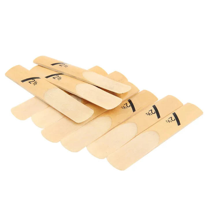 10Pcs%20Bb%20Clarinet%20Reeds%20Strength%202.5%202-1/2%20Reed%20Bamboo%20Woodwind%20Instrument%20Parts%20&%20Accessories%20,%20Clarinet%20Reeds%20-%20Image%205