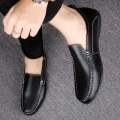 Loafer Styles' Rubber Sole Water Proof and Wind Proof Winter and Summer Shoe For Men Black.