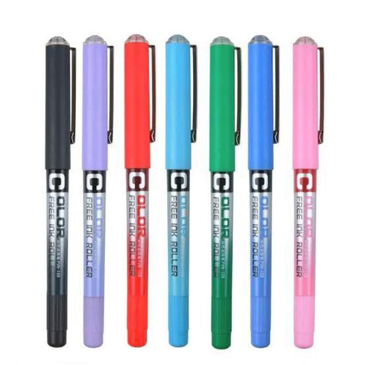 Snowhite Pvn-159 Free Liquid Ink Roller Pen with Needle Quick-Drying Ink