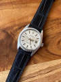 Leather Watchband Crocodile Leather Material Watch Band Wrist Strap 20mm 21mm 22mm With Silver Stainless Steel Buckle -. 
