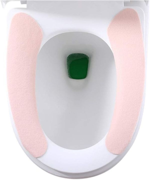 Customizable%20adhesive%20toilet%20seat%20cover%20reusable%20Solid%20color%20Sticky%20Toilet%20Mat%20Adsorption%20type%201%20pair%20-%20Image%205