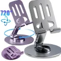 (High Quality) Multifunctional Desktop Full Metal Bracket Holder Universal for all Smartphone - Mobile Stand. 
