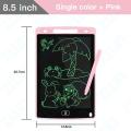 【Crazy Womonan】8.5/10/12/16Inch LCD Drawing Board Writing Tablet Digit Magic Blackboard Art Painting Tool Kids Toys Brain Game Child Best Gift. 