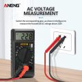 DT-182 Digital Mini Multimeter DC/Voltage Current Meter Handheld Pocket Voltmeter Ammeter Diode Triode Tester Multitester. 
