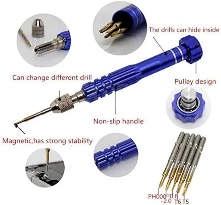 Magnetic%205in1%20Pentalobe%20Screwdriver%20Repair%20Tool%20Set%20For%20-%20Image%203