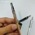 Mechanical Pencil Metal body 0.7 with 18 piece Leads box.