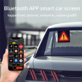 JDXHLAU DIY RGB Smart LED Pixel Panel Lamp 32x 32 USB Graffiti Bluetooth App Control for Home Room Decor Text Screen Car Display. 