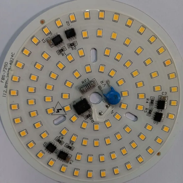 WARM%20WHITE%20Waterproof%20112mm%20ROUND%20White%2050W%20DIRECT%20AC%20220V%2050Watt%20LED%20Light%20Bulbs%2096Pcs%20Warm%20White%20SMD%20LED%20Light%20Plate%20With%20MOV%20Integrated%20IC%20Driver%20-%20Image%203