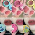 Gege bear Cute Monster Party Lip Clay Matte Matte Lipstick is long-lasting, not easy to fade, whitening lips and cheeks.