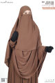 Glam Touch Extra Coverage- Rufi One Loop Ready Hijab Niqab Set.