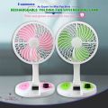GCY-KB-KC-5811 Rechargeable Folding Fan With  power full best light. 