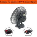 8 Inch Electric Fan Floor Fan Household Desktop Fan Outdoor Camping Fan For Makita For Dayi For Quanyou 18V 20V Li-ion Battery. 