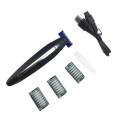 Multifunction Rechargeable Trims Edges Shaver Mens Razor Built-in Light.