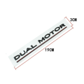 For Tesla Model 3 Y X S Dual Motor Emblem - 3D Dual Motor Badge Sticker Decor Performance Badge Parts Accessories. 