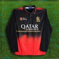 Royal Challengers Bangalore Jersey 2026/27 IPL Polo Cricket Jersey For Men - Long Sleeve Collar Polo - RCB Jersey 2026.