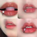 INS Cross Heart Seamless Closed Ring Lip Ring Titanium Steel Ear Bone Studs for Cool Girl Labret Piercing Jewelry Men Women. 