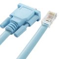 RJ45 Network Cable Serial Cable Rj45 to DB9 and RS232 to USB (2 in 1) CAT5 Ethernet Adapter LAN Console Cable.