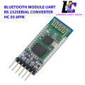 HC-05 Wireless Bluetooth RF Transceiver Master Slave Integrated Bluetooth Module 6 Pin Wireless Serial Port Communication BT Module for Arduino. 