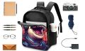 Custom Backpack Personalized Large Capacity School Backpack Add Your Photos Text Logo, 15Inch School bag for School or Outside. 