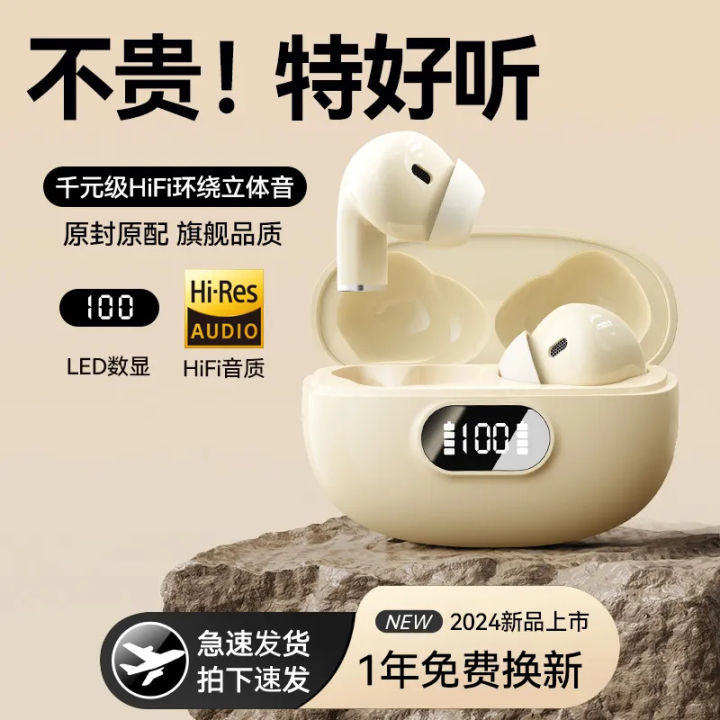 Cross-border private model pro9s wireless bluetooth headset HD call light mini long endurance digital display
