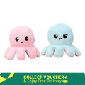 Reversible Flip octopus Plush Stuffed Soft Toy for Children. 