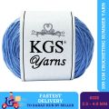 KGS Summer Yarn | 100 gm Crocheting Summer Yarn | Medium Thickness Hook Size 2.5 - 4.0 mm | Soft and Comfortable Yarn. 