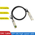 Computer Ethernet 10Gb SFP+ DAC Cable 10G SFP+ Module SFP DAC Cable 1/2/3/5/7M. 