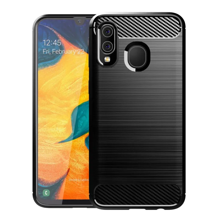 Leweisi%20carbon%20fiber%20bumper%20phone%20case%20for%20Samsung%20Galaxy%20A40%20back%20cover%20shockproof%20protective%20cover%20-%20Image%207