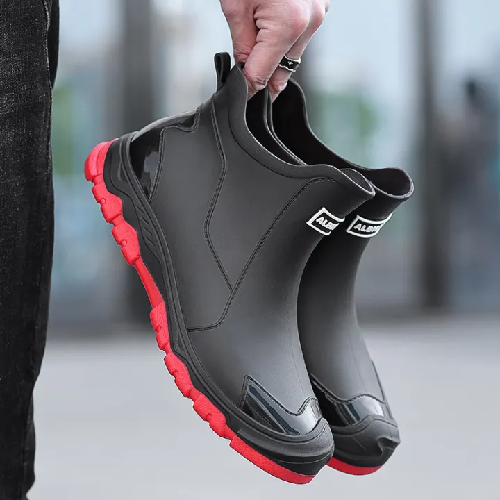 Cross-border%20rain%20boots%20men's%20short%20tube%20low-top%20rain%20boots%20anti-slip%20car%20wash%20water%20shoes%20plus%20fleece%20rubber%20shoes%20waterproof%20four%20seasons%20fashion%20water%20boots%20-%20Image%207
