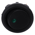32PCS LED Dot Light 12V Car Auto Boat Round Rocker ON/OFF TOGGLE SPST SWITCH.