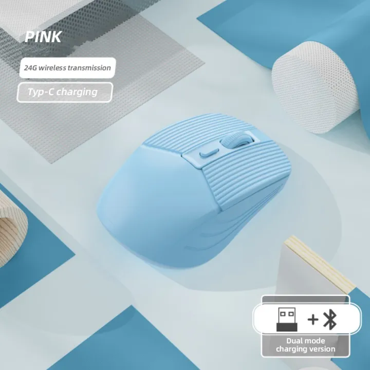 HXSJ%20Tablet%20Laptop%20Mice%20White%20Wir-eless%20Mouse%20Portable%20Pc%20Mouse%20-%20Image%209