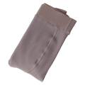 Women Fleece Lined Tights Fake Translucent Thermal Leggings Winter Sheer Warm Pantyhose Tights , Gray Step feet. 