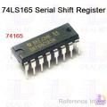 2Pcs- 74165 SN74HC165N 74HC165 74LS165 DIP 16 Pin IC Electrical Circuitry & Parts. 